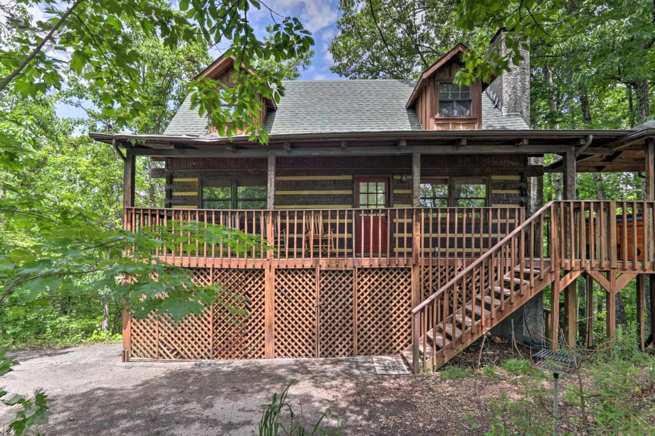 Gatlinburg Escape With Hot Tub, Deck And Mtn View Exterior foto